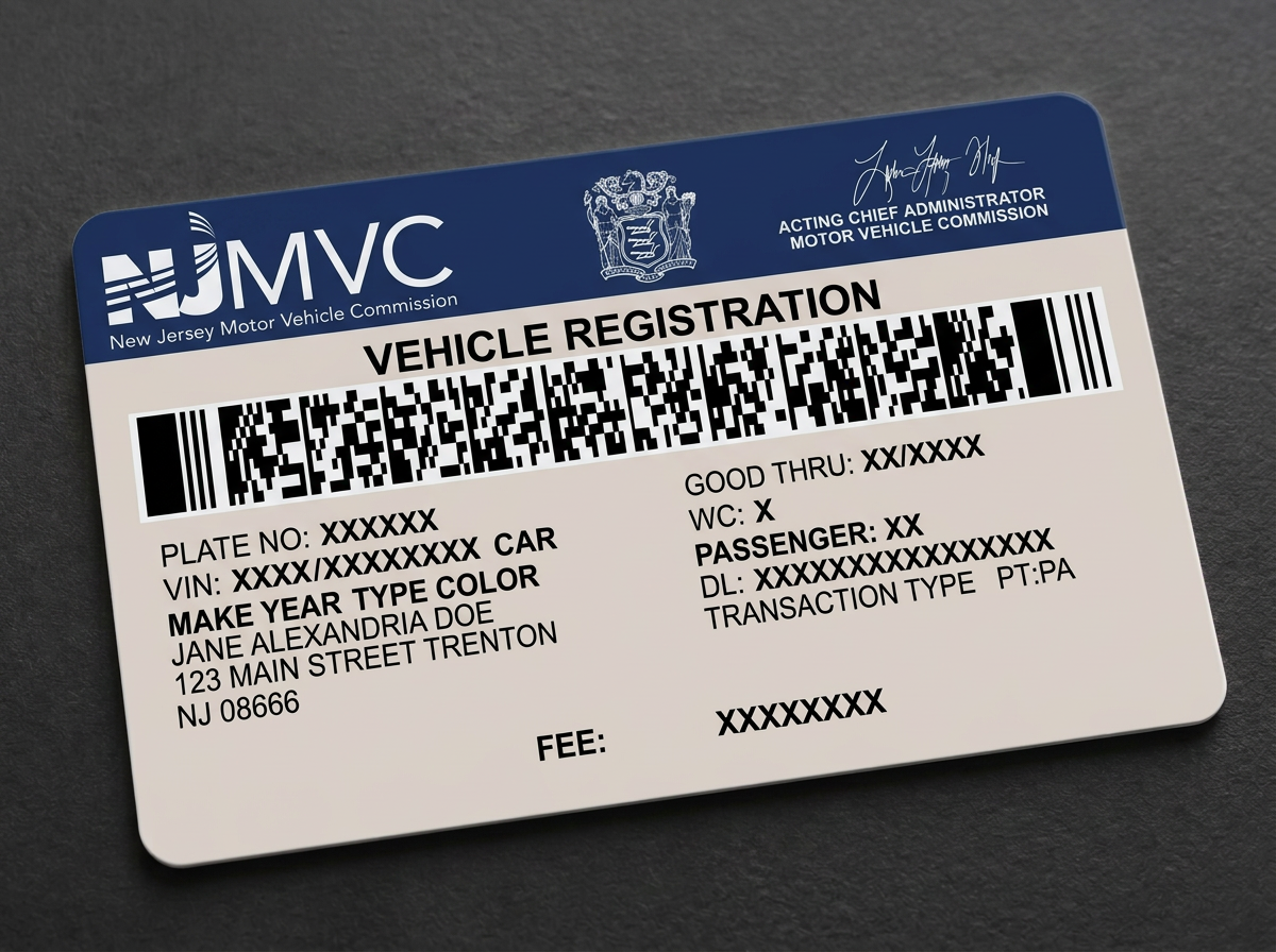 Registration Card